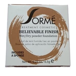 Sorme Believable Finish Wet Dry Powder Foundation, 405 Honey Dusk